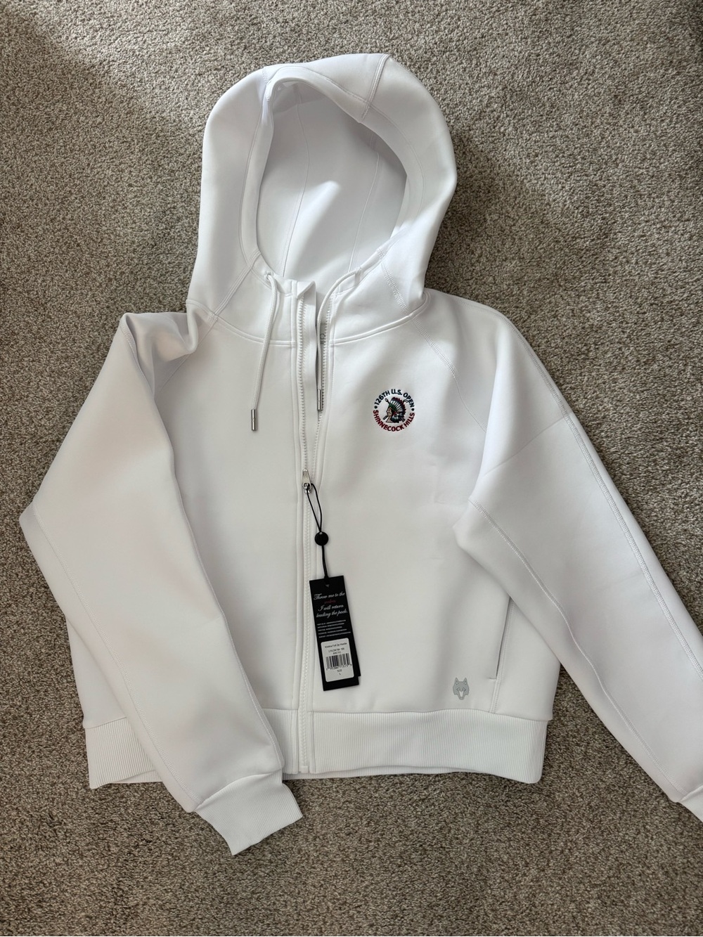 Greyson White womens Full-Zip Hooded Jacket